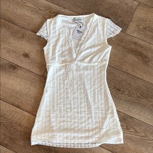 Princess Polly White Lace Mini Dress